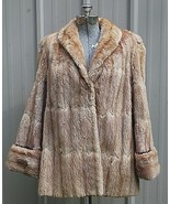 Old Vintage Blonde Mink Coat Lined Furs by Victor St. Louis MO - £99.55 GBP