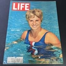 VTG Life Magazine October 9 1964 - Star U.S. Olympic Swimmer Donna de Varona - £10.46 GBP