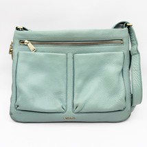 Fossil Piper Small Crossbody Light Blue Leather Bag - $925.29 MXN