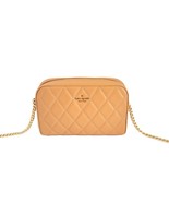 Kate Spade KG425 Carey Smooth Quilted Mini Camera Bag Crossbody Tiramisu - $1,829.39 MXN