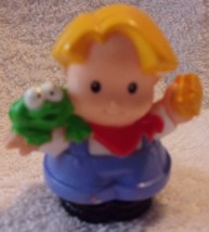 Fisher Price Little People Farmer Eddie With Frog - $2.99