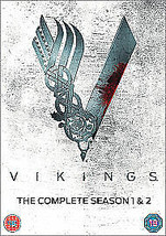 Vikings: The Complete Seasons 1 &amp; 2 DVD (2014) Travis Fimmel Cert 18 6 Discs Pre - £14.92 GBP