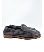 AllSaints Men&#39;s Sammy Slip On Penny Loafers Grey - $127.86 CAD