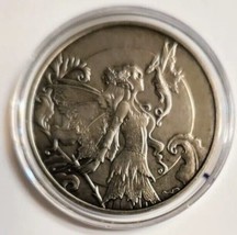 1oz .999 Antiqued Silver Round  Discovery Fairy Amy Brown Collection /COA Rare - £105.13 GBP