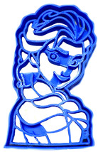 Elsa Face Head Snow Queen Frozen Cookie Cutter 3D Printed Made In USA PR564 - £3.20 GBP