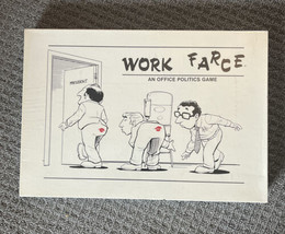 Work Farce An Office Politics Board Game Rare Bran New Sealed Prototype Oop 1972 - $208.23