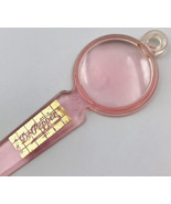 Vintage Dr. Pepper Pink Plastic Letter Opener w/ Magnifier End 1940&#39;s Lo... - $23.21