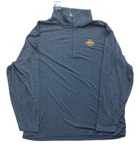 Iowa State Charcoal Quarter Zip-Up Wind-shirt - £27.19 GBP