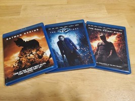 DC Universe The Dark Knight Triology Blu-Rays Only Lot (w/ BONUS movies)... - £13.45 GBP