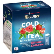 Messmer Cold Tea Watermelon Strawberry Ice Tea 1 box/Tea 14 Pc. Free Shipping - £8.57 GBP