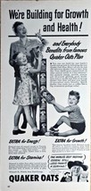 1948 QUAKER OATS - Growth and Health - Kids-Best Tasting Cereal Vintage ... - $10.84