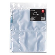 Ultra Pro 5x7 Photo Page 25 ct. Pack for 8.5&#39;&#39; x 11&#39;&#39; Album - £13.58 GBP