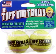 Petsport USA Jr. Mint Balls Dog toy Assorted 1ea/2 pk, 1.8 in - £6.28 GBP