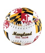 Maryland Flag Souvenir Baseball - £8.76 GBP