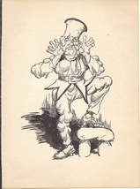 John R, Neill - 1915 The Scarecrow of OZ - Full Page Print #7 - £7.86 GBP