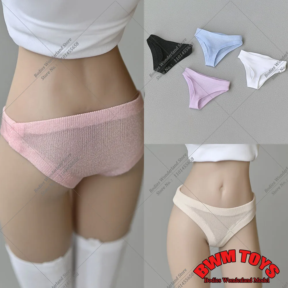 7 Colors 1/6 Scale Women&#39;s Underwear Triangle Underwear Thong Accessories for 12 - £9.74 GBP