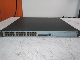 HP JE007A V1910-24G-PoE 365W 24-Port PoE Gigabit Ethernet Switch with Rack Tabs - $71.94