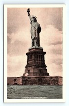 Postcard New York City, NY Bay Statue Of Liberty Bedloe&#39;s Island Beacon Of Hope - £3.81 GBP