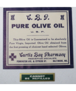 8 Dif Vintage Labels Advertising Pieces - Curtis Bay Baltimore Maryland ... - €12,74 EUR