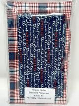 Helpful Heifer Standard Pillowcase Fabric Kit w/ Pattern America NEW - $12.34