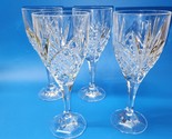 Shannon Crystal Godinger Dublin Stemmed Wine Goblets - Set Of 4 - MINT C... - £56.11 GBP