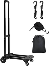 Folding Hand Truck, 220 Lbs Heavy Duty Dolly Cart for Moving, Solid Cons... - $54.34