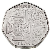 2006 Gran Bretaña Plateado 50 Penique Prueba Piedfort Moneda, Victoria C... - £87.25 GBP
