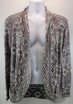 L) Women&#39;s Love &amp; Let Love Open Cardigan Sweater Large - $11.87