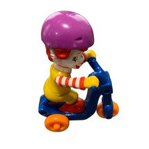 2008 Ronald McDonald Clown Happy Meal Toy 4 in Tall Riding Scooter - $11.87