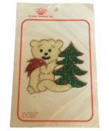 Crown Originals Vintage Applique St Louis Trimming Christmas Tree Bear G... - £5.50 GBP