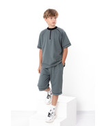 Teen Boys’ Set (T-Shirt + Shorts) – Durable Knit &amp; Sporty Style, Summer,... - $78.62 CAD+