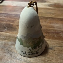 Vintage Wind Chime Hand Painted By “Kathy”  Pottery Bell Shaped - Vail, ... - $215.11 MXN