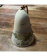 Vintage Wind Chime Hand Painted By “Kathy”  Pottery Bell Shaped - Vail, ... - $218.01 MXN