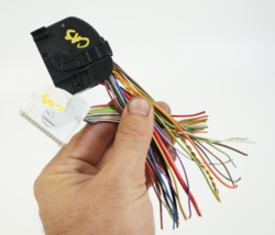 bmw cas 4 cas4 module computer connector pigtail plug harness 6913648 pair 2 - £26.65 GBP
