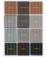2019 Hurricane SS 201 Bow Pad Boat EVA Foam Teak Deck Flooring Mat Floor - $408.94 CAD