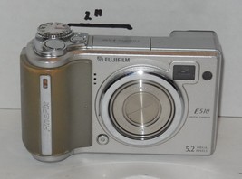 Fujifilm FinePix E510 5.2MP 2" LCD 3.2x Optical Zoom Digital Camera - Silver - $98.51