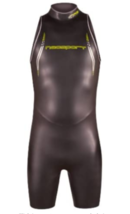 NeoSport Mens Podium Sleeveless Triathlon Wetsuit XL Men's Black/Yellow - £75.72 GBP