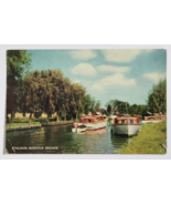 STALHAM NORFOLK BROADS POSTCARD VINTAGE RETRO STAMPED AND DATED QUEEN EL... - $16.44 CAD