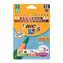 BiC Kids Evolution Coloured Pencils (12pk) - Triangle - $31.62