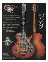 2018 Teye guitars The Jazz Cat Series guitar advertisement 8 x 11 ad print 2B - £3.38 GBP