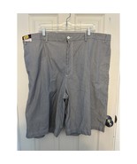 Roundtree &amp; Yorke Striped Chino Shorts Size 46 NWT | Big &amp; Tall Classic Fit - $678.34 MXN