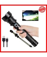 Weatherproof Rechargeable Flashlight with Adjustable Modes - 10000mAh Power - $57.41