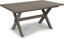 Dining Table In Mountain Lodge Style, Gray. - £445.94 GBP