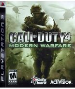 Call of Duty 4 Modern Warfare - Sony PlayStation 3 PS3 Video Game - $23.70 CAD