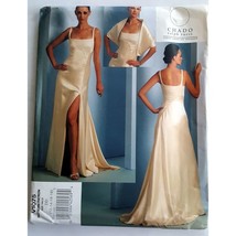 Un-Cut Vogue Sewing Pattern V1075 Chado Ralph Rucci Dress Stole Size 12-14-16-18 - £20.04 GBP