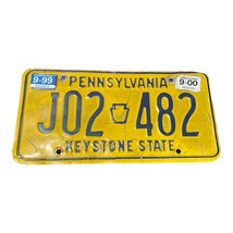 Pennsylvania License Plate Tag J02 482 Man Cave Garage Classic Car Decor - $14.94