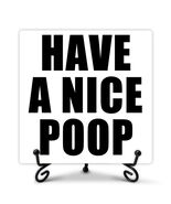 Qoamp Rustic Wooden Sign Have A Nice Poop 5x5 Inches White Tabletop Decor - $201.97 MXN Qoamp Rustic Wooden Sign Have A Nice Poop 5x5 Inches White Tabletop Decor - $201.97 MXN