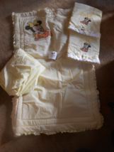 Great Collectible  MINNIE  MOUSE  5 piece Childs BED SET=Blanket-2 Pillo... - $22.36