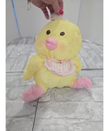 Fisher Price Puffalump Yellow Duck Chick Bib Vintage Easter Stuffed Anim... - $304.44 MXN