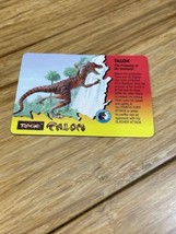 Playmates Primal Rage Talon Regular Filecard Trading Card Dinosaur Kg Jd - £7.76 GBP